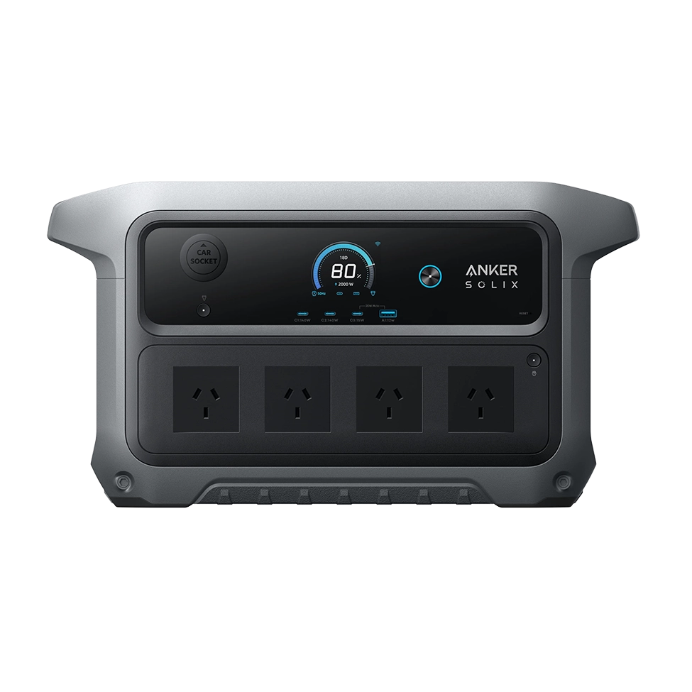 Anker SolaFX power station on a white background